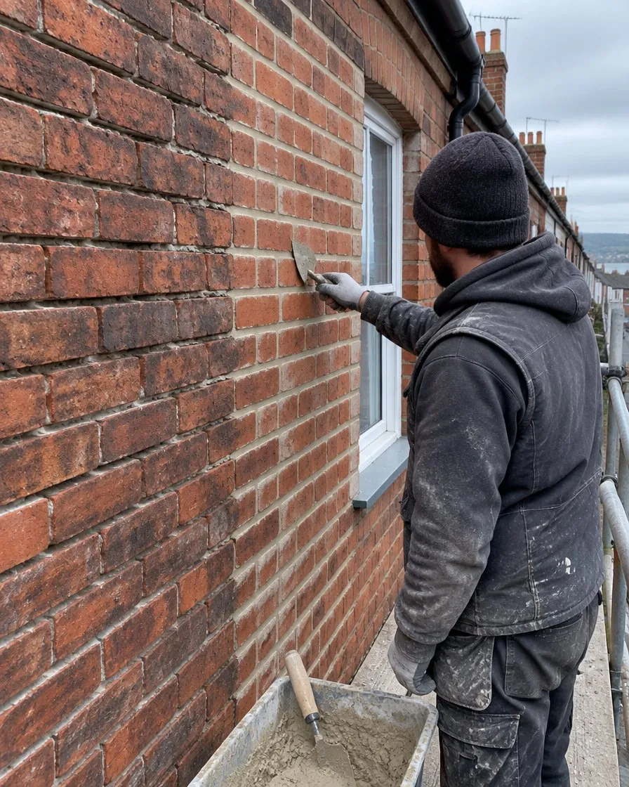 Brickwork and repointing in Polzeath