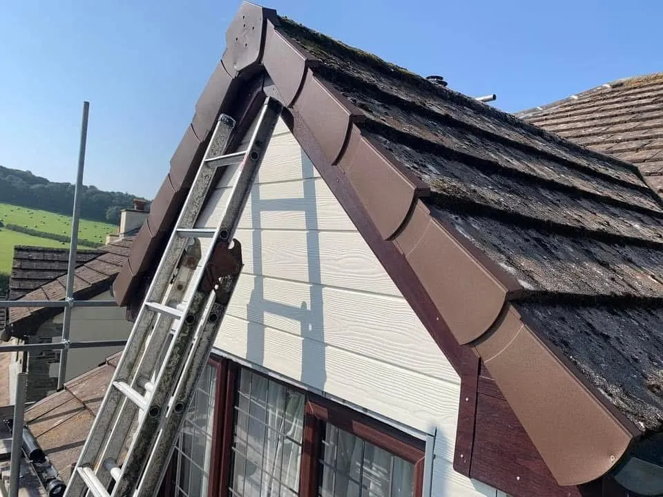 New fascias, bargeboards and guttering in Polzeath