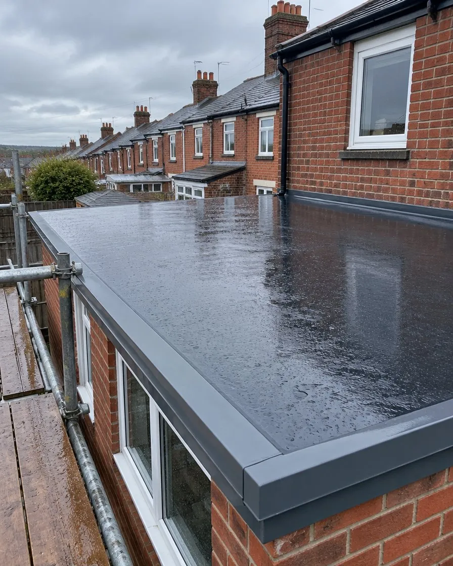 EPDM rubber roofing in Polzeath
