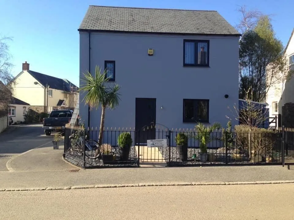 Finished exterior painting and roofline work in Polzeath