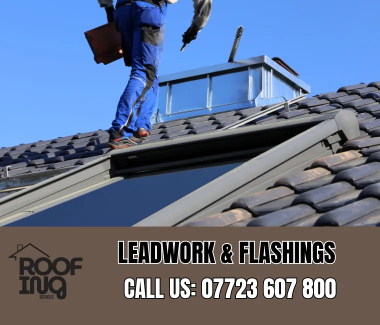 Lead roofing and flashing work in Polzeath